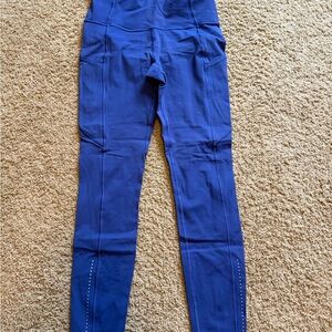 Blue Lululemon Athletica Leggings